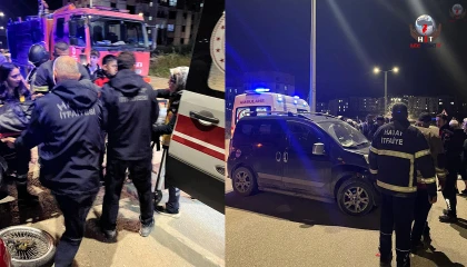 Antakyada trafik kazası: 2 yaralı