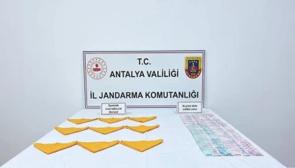 Antalyada 25 bin 600 kullanımlık sentetik kannabinoid maddesi ele geçirildi