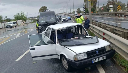 Antalyada intihar teşebbüsü gibi kaza güvenlik kamerasında