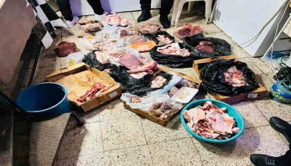 Antalyada kasap dükkanında mide bulandıran görüntü: Zabıtalar gözlerine inanamadı