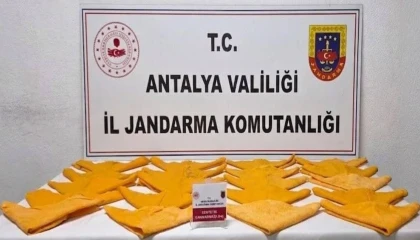 Antalyada uyuşturucu operasyonunda 3 şüpheliye adli işlem