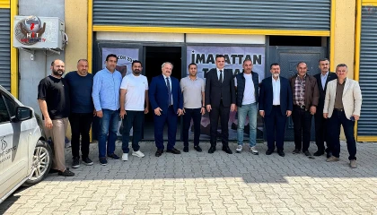 BAŞKAN AYDIN ODA BAŞKANLARINI AĞIRLADI