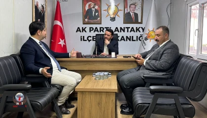 BAŞKAN BOYACIOĞLU HATAYLILAR DERNEĞİ YÖNETİMİNİ AĞIRLADI