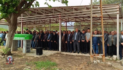 BAŞKAN ÇOLAK CENAZE NAMAZINA KATILDI