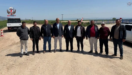 BAŞKAN PAÇ KARASU YOLUNU İNCELEDİ