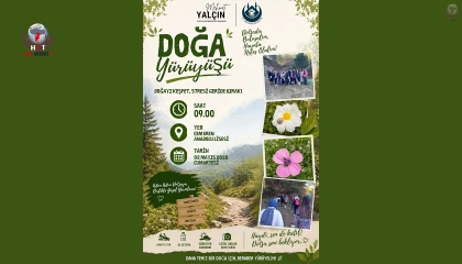 BAŞKAN YALÇIN’DAN DOĞA YÜRÜYÜŞÜNE DAVET