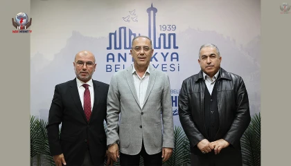 BAŞKAN YAPAR ÇELİK VE AKIN’I AĞIRLADI