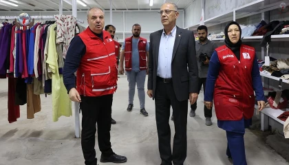 BAŞKAN YAPAR’DAN KIZILAY’A ZİYARET