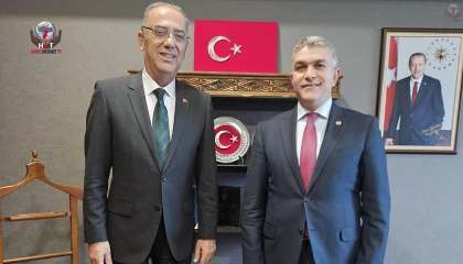 BAŞKAN YAPAR’DAN VEKİL YEŞİLDAL’A ZİYARET