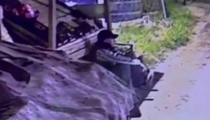 Başkasına ait beğendiği ayakkabıyı çalarken kameralara yakalanan suç makinesi tutuklandı