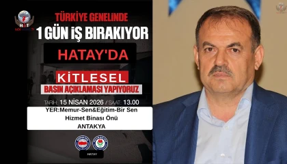 BAYRAKDAR: 81 İLDE İŞ BIRAKIYORUZ
