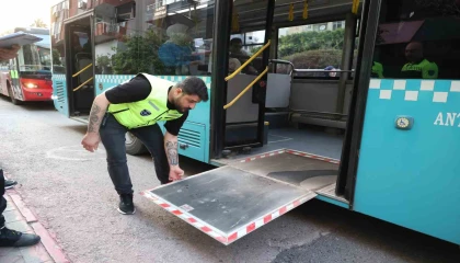 Büyükşehirden toplu ulaşım araçlarına yönelik denetim