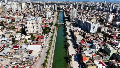 Çukurovada barajlar dolunca kanallar da yeniden suyla buluştu