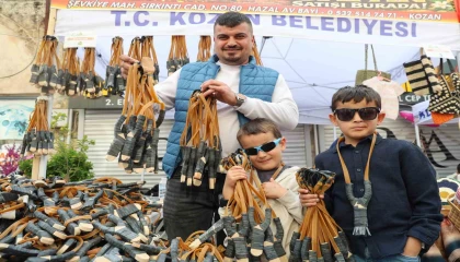 Çukurovanın simgesi sapan festivale damga vurdu