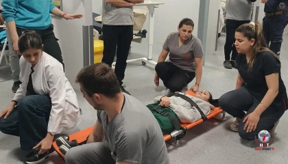 DEFNE DEVLET HASTANESİ’NDE HAP TATBİKATI GERÇEKLEŞTİRİLDİ