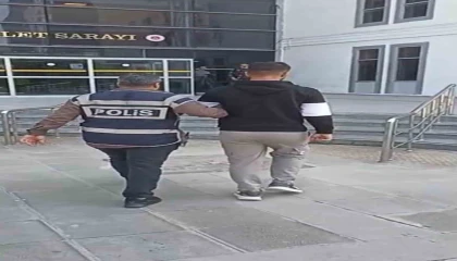 Defnede hırsızlık hükümlüsü yakalandı