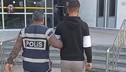 Defnede hırsızlık hükümlüsü yakalandı