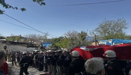 Defnede Kıbrıs Gazisi son yolculuğuna uğurlandı