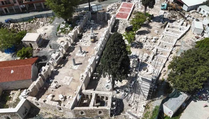 Depremde yerle bir olan Antakya Ulu Cami yeniden vatandaşlarla buluşacağı günü bekliyor