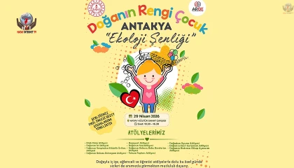 DOĞANIN RENGİ ÇOCUK PROJESİ ANTAKYA’DA HAYATA GEÇİRİLECEK