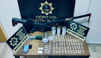 Dörtyolda Uyuşturucu Operasyonu: 3 şüpheli tutuklandı