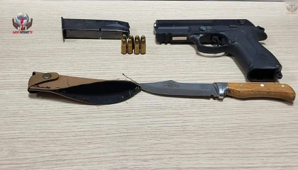 Dörtyolda üzerinden silah ve bıçak çıkan şahıs tutuklandı