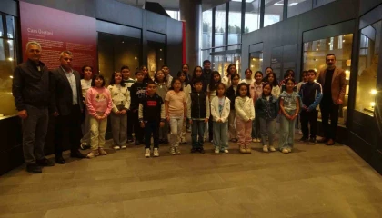 Gazele Gazel Korosunun çocuk sanatçıları Antakyanın tarihi noktalarını gezdi