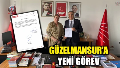 GÜZELMANSUR’A YENİ GÖREV VERİLDİ