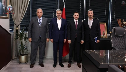 HASSA HEYETİNDEN B AŞKAN ÖNTÜRK’E ZİYARET