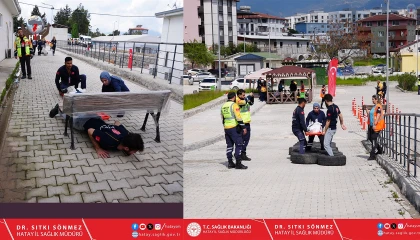 HATAY 112 AMBULANS RALLİSİ DÜZENLENDİ