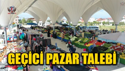 HATAY SEMT PAZARCILARINDAN GEÇİCİ PAZAR TALEBİ
