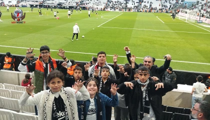 HATAYLI ÖĞRENCİLER BEŞİKTAŞ MAÇINI İZLEDİ