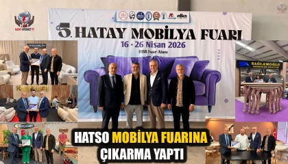 HATSO MOBİLYA FUARINA ÇIKARMA YAPTI