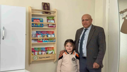 Her Ev Kütüphane Olsun Projesiyle 170 öğrencinin evine kütüphane