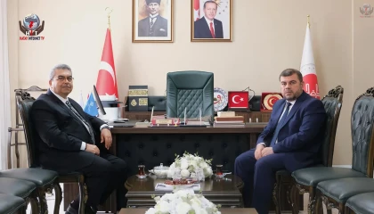 İL MÜDÜRÜ SÖNMEZ’DEN MÜFTÜ ŞAFAK’A ZİYARET