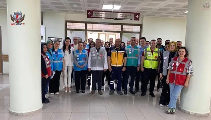 İSKENDERUN DEVLET HASTANESİ AFETLERE HAZIRLIĞINI GÜÇLENDİRİYOR