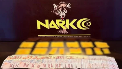 Ispartada 4 bin 527 adet uyuşturucu madde ele geçirildi