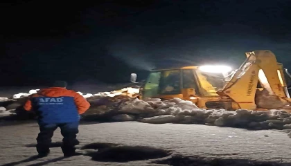 Ispartada karla kaplı yaylada mahsur kalan 2 kişi kurtarıldı