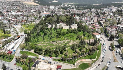 Kahramanmaraş Kalesinde restorasyon çalışmaları sürüyor