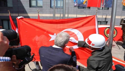 Kahramanmaraşa İstiklal Madalyasının verilişinin 101. yılı kutlandı