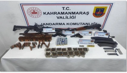 Kahramanmaraşta jandarmadan 3 aylık bilanço: 129 silah ele geçirildi, 275 kişi tutuklandı