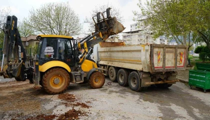 Kahramanmaraşta sağanak sonrası temizlik