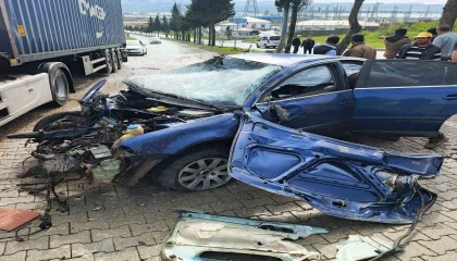 Kahramanmaraşta trafik kazası: 1 yaralı