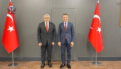 KAYMAKAM AKPAY AK PARTİ HEYETİNİ AĞIRLADI