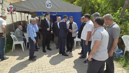 KAYMAKAM AKPAY, PERSONELİNİN ACI GÜNÜNDE TAZİYEYE KATILDI