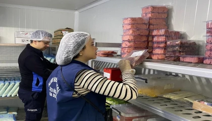 Kemerde zabıtadan restoran ve kafe denetimi