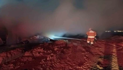 Hatay'da Yangında İnşaat İşçisi Hayatını Kaybetti