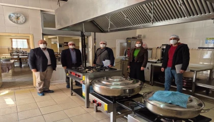 Korkutelinde okul kantin ve yemekhanelerine sıkı denetim