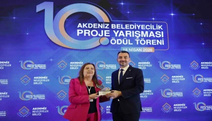 Manavgat Belediyesinin Tazı Kanyonu Çevre Düzenlemesi projesi ödüllendirildi