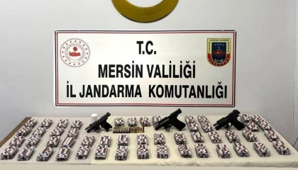 Mersinde binlerce uyuşturucu hap ele geçirildi